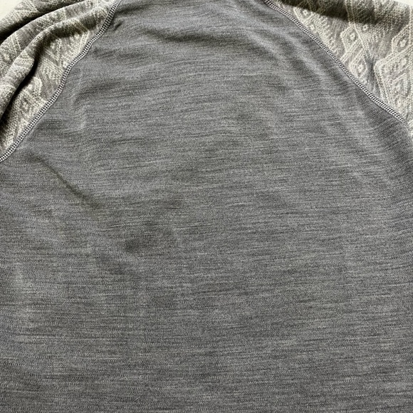 Smartwool Gray Merino 250 Crossover Neck Top - Picture 7 of 9